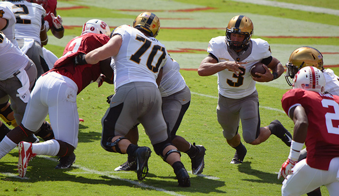 University football game